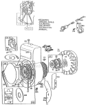 Page D Diagram and Parts List for 9446-0  Briggs and Stratton Generator